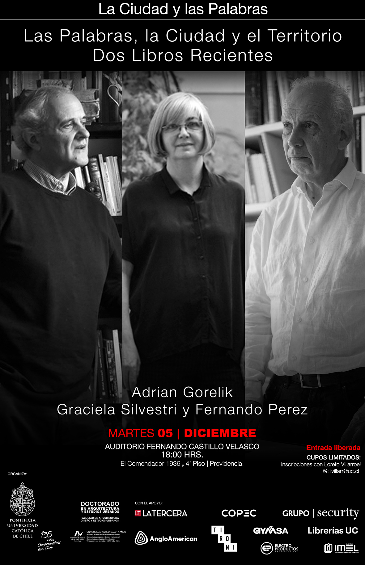 La Ciudad y las Palabras Adrián Gorelik, Graciela Silvestri y Fernando Pérez