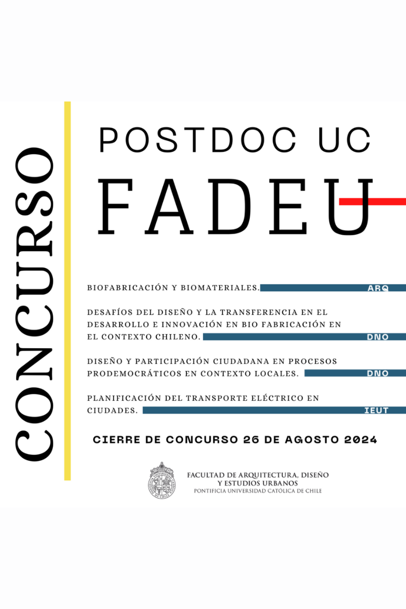 Concurso Postdoctorado UC 2024