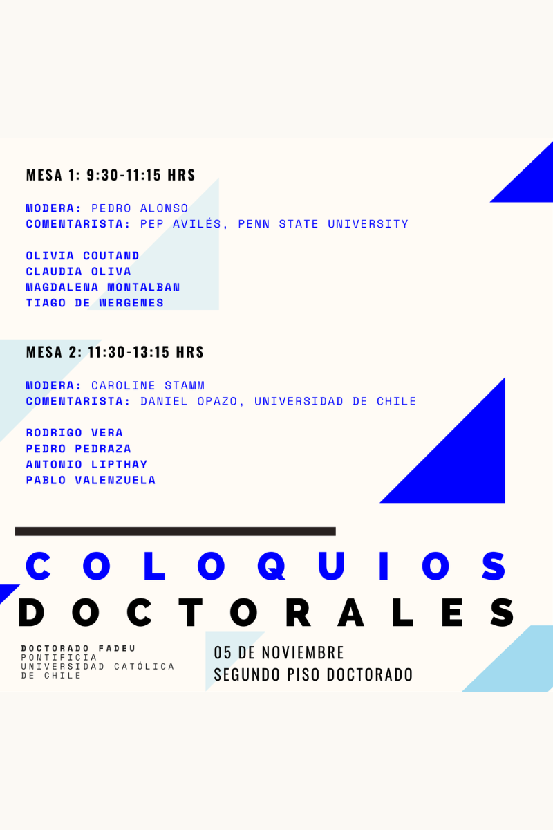 COLOQUIOS DOCTORALES