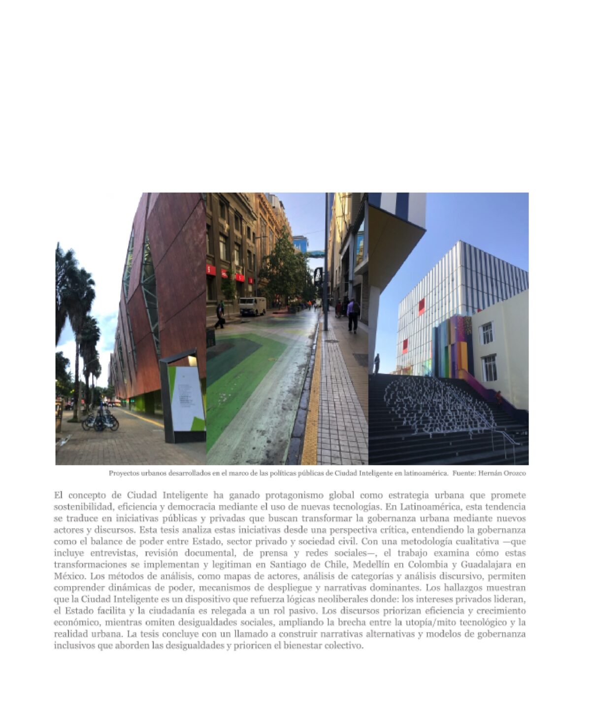 Examen de Tesis Doctoral |  Hernán Orozco Ramos