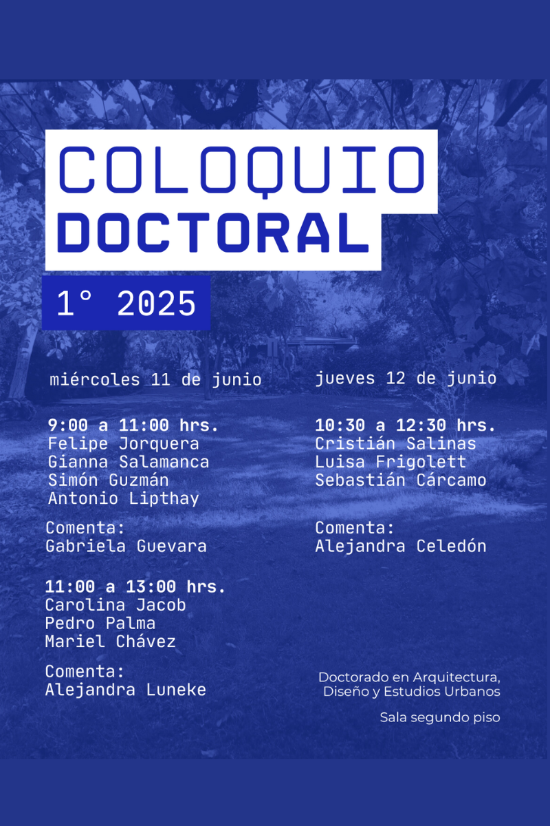 1° Coloquio Doctoral 2025