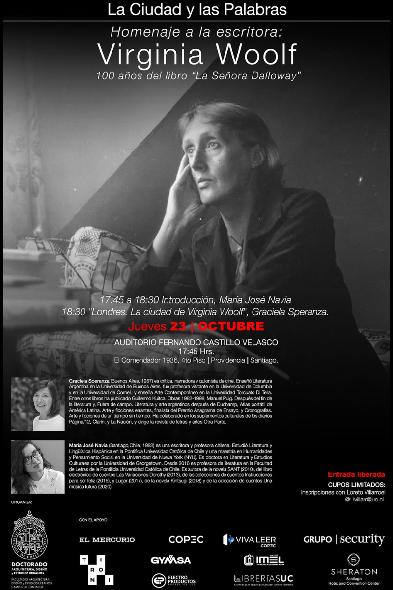 La Ciudad y las Palabras |Homenaje a Virginia Woolf