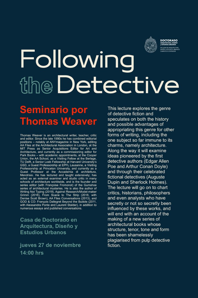 Seminario | Thomas Weaver