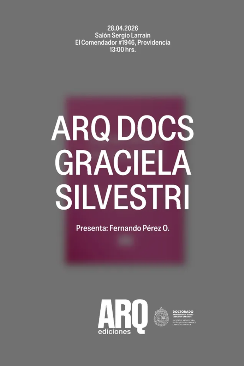 Lanzamiento : ARQ Docs Graciela Silvestri