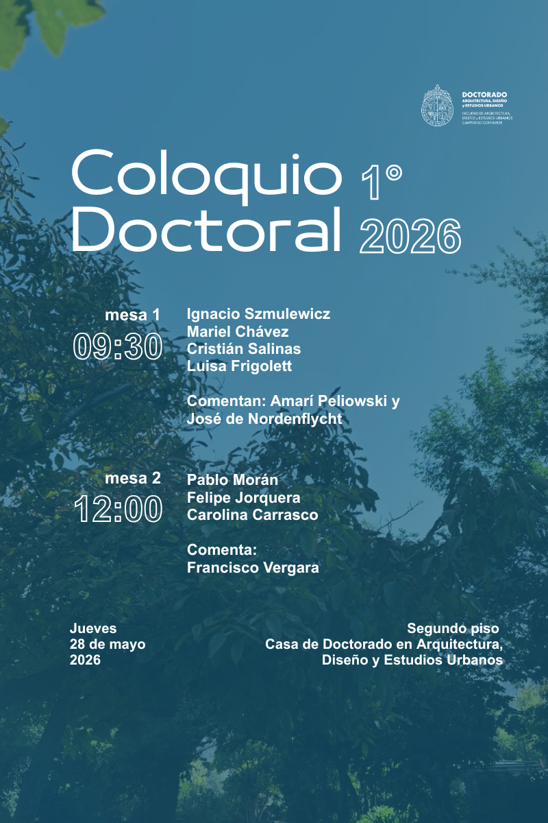Coloquio Doctoral 1° 2026
