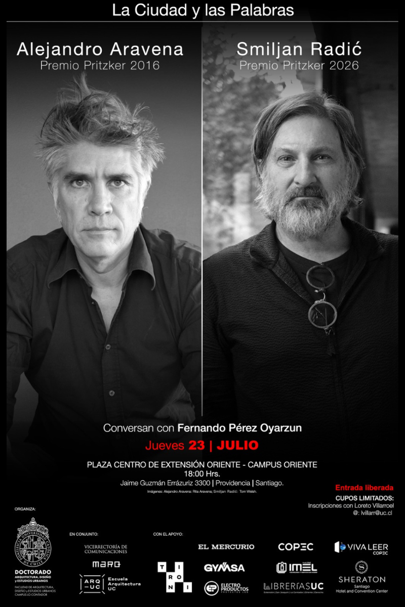 Alejandro Aravena & Smiljan Radić